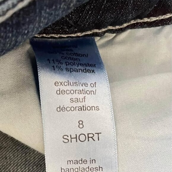 Maurice’s M Jeans Mid Rise Straight sz 8 Short 8S - Picture 5 of 5